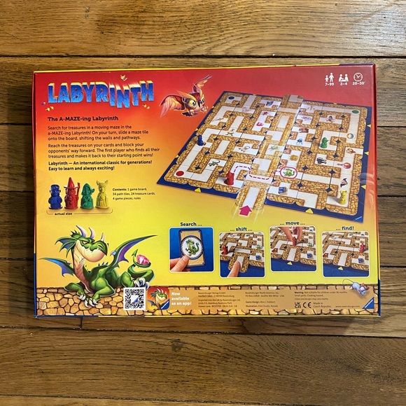 Ravensburger Labyrinth - Family Board Game - Unopened - Picture 4 of 4